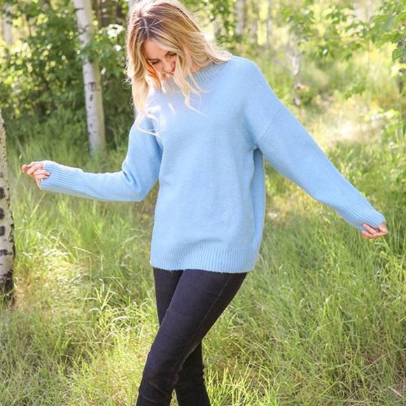 All in Favor Sweaters - All in Favor Rooting for you Blue Sweater
